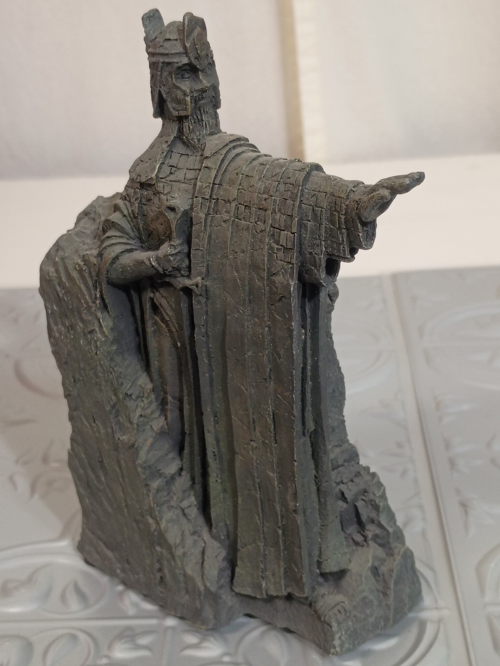 The Lord Of The Rings The Argonath Stone Warrior Sculpture Statue Home Art Decor